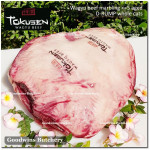 Beef D-RUMP WAGYU TOKUSEN marbling <=5 aged frozen steak cuts 3/4" 2cm (price/pack 1kg 2-3pcs)